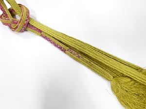 正絹　手組帯締め